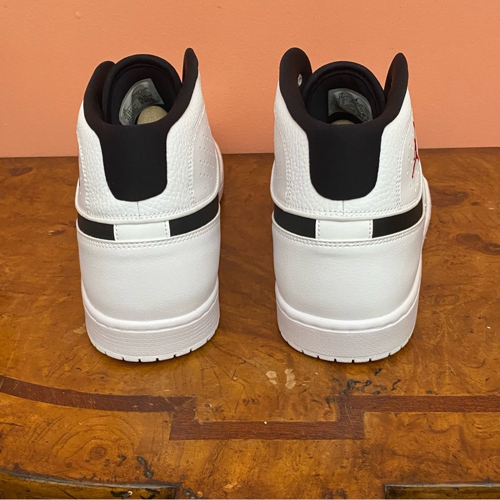 Nike Air Jordan Access White Black Sneakers AR3762-101 Shoes Size 14 NEW NO BOX - Picture 2 of 10